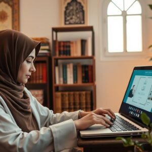 معلمات قرآن مجازات عن بعد