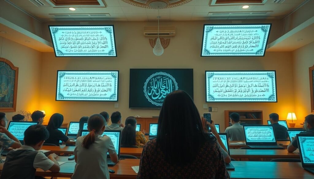 تعليم القرآن عن بعد